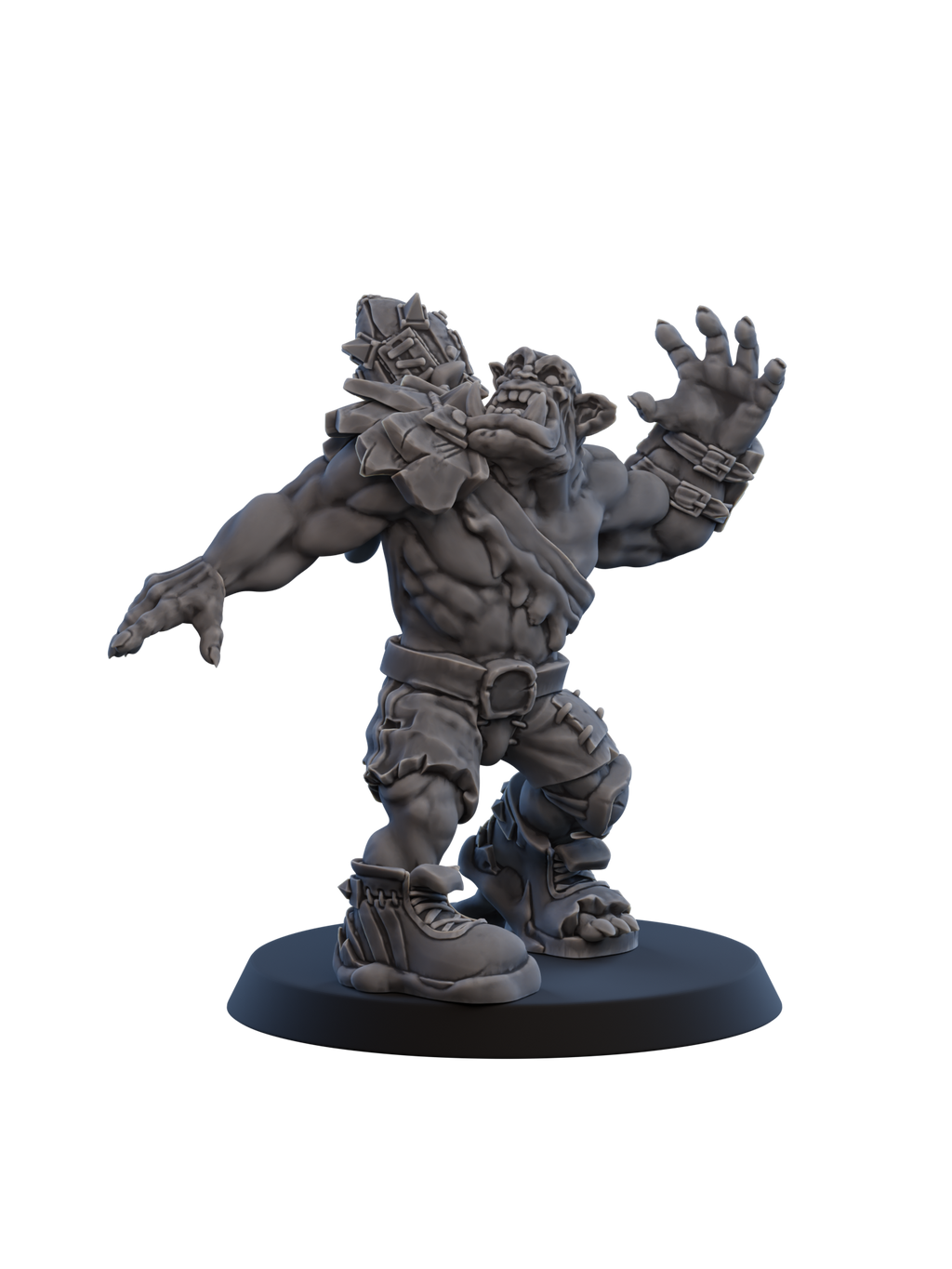 The Goop Troop - Orc Team - Greasy Miniatures X Ugni Miniatures Collaboration