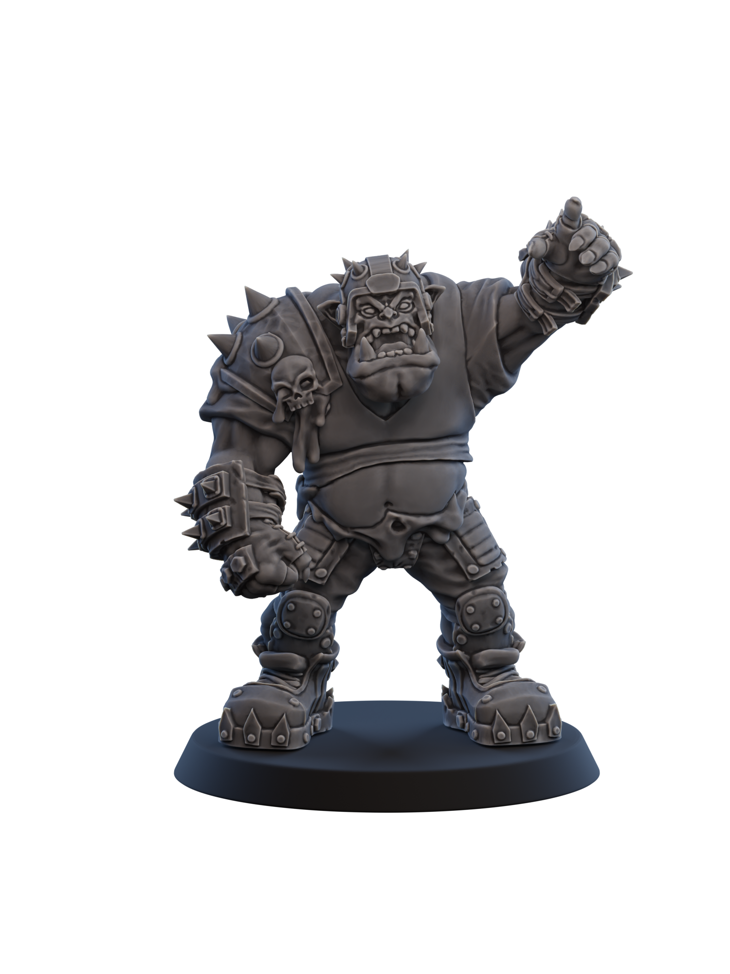 The Goop Troop - Orc Team - Greasy Miniatures X Ugni Miniatures Collaboration
