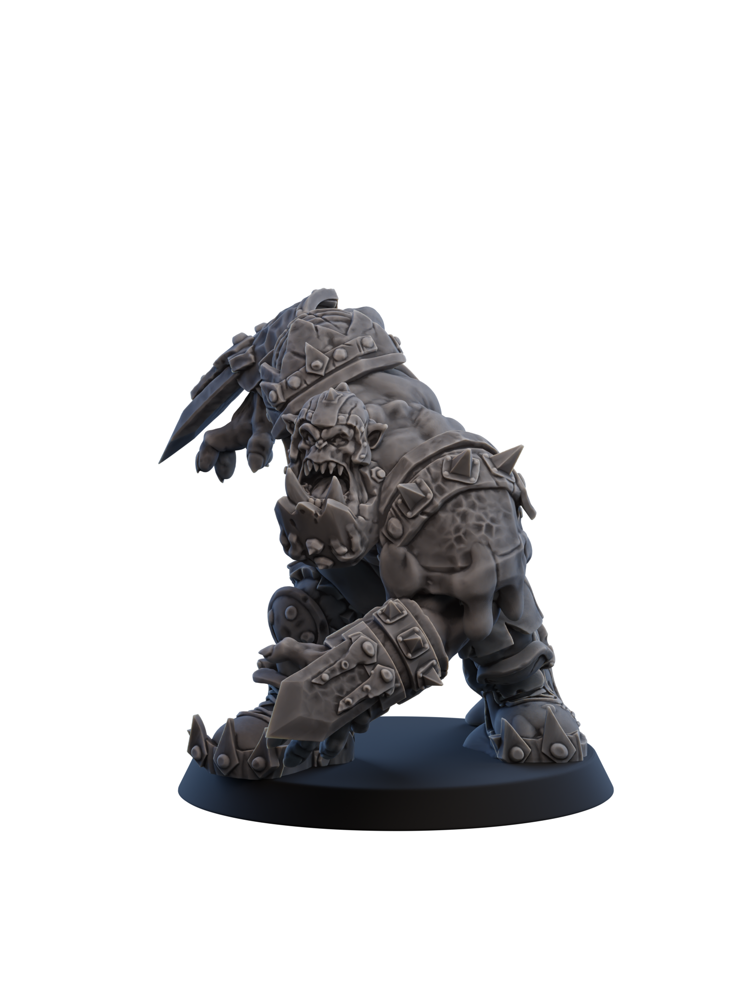 The Goop Troop - Orc Team - Greasy Miniatures X Ugni Miniatures Collaboration