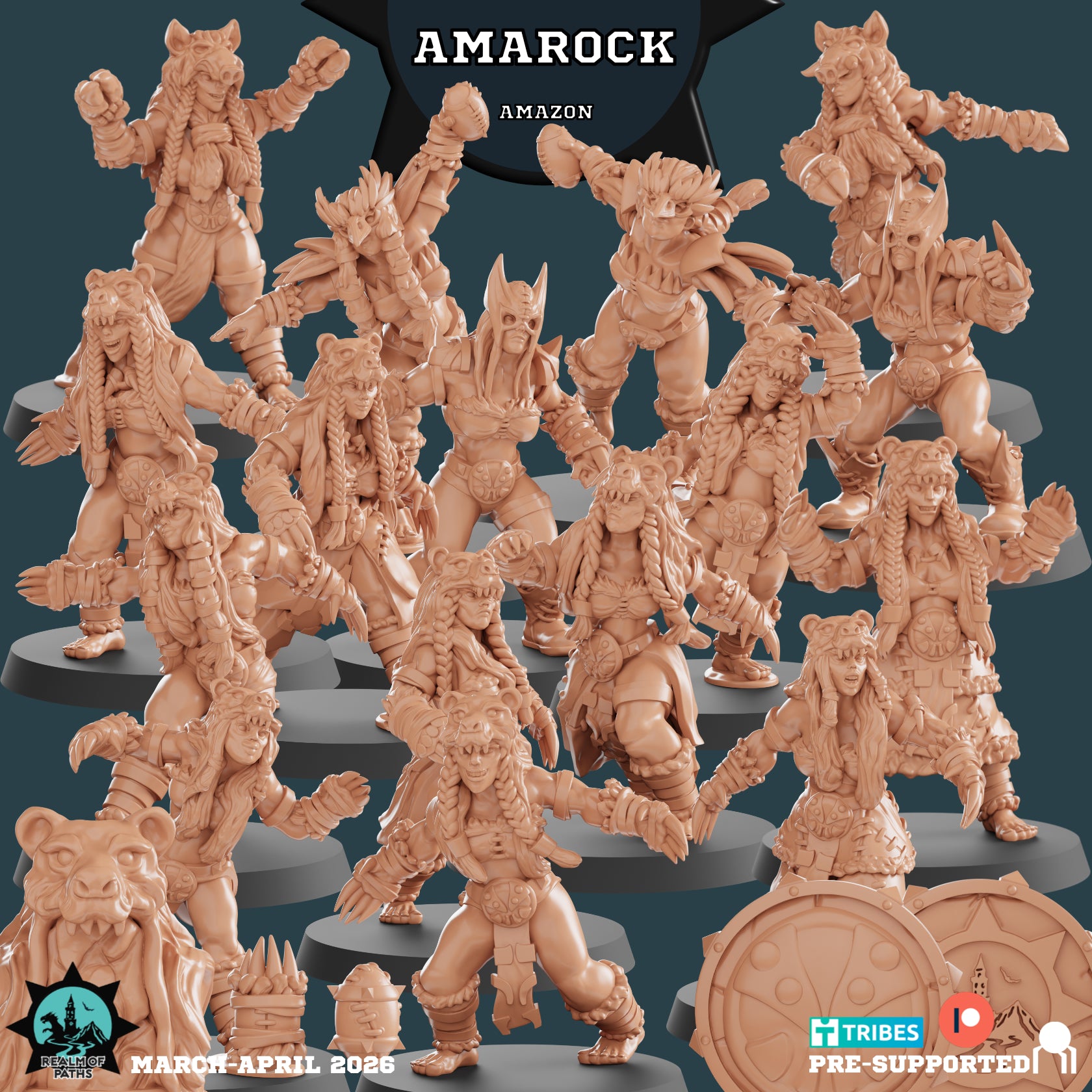 Amazon - Amarock - Fantasy Football Team By Realm of Paths