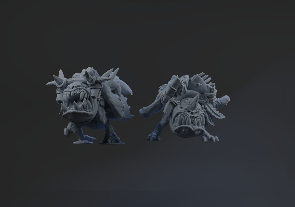 Wild Orc - Brutefun Miniatures - Fantasy Football Team