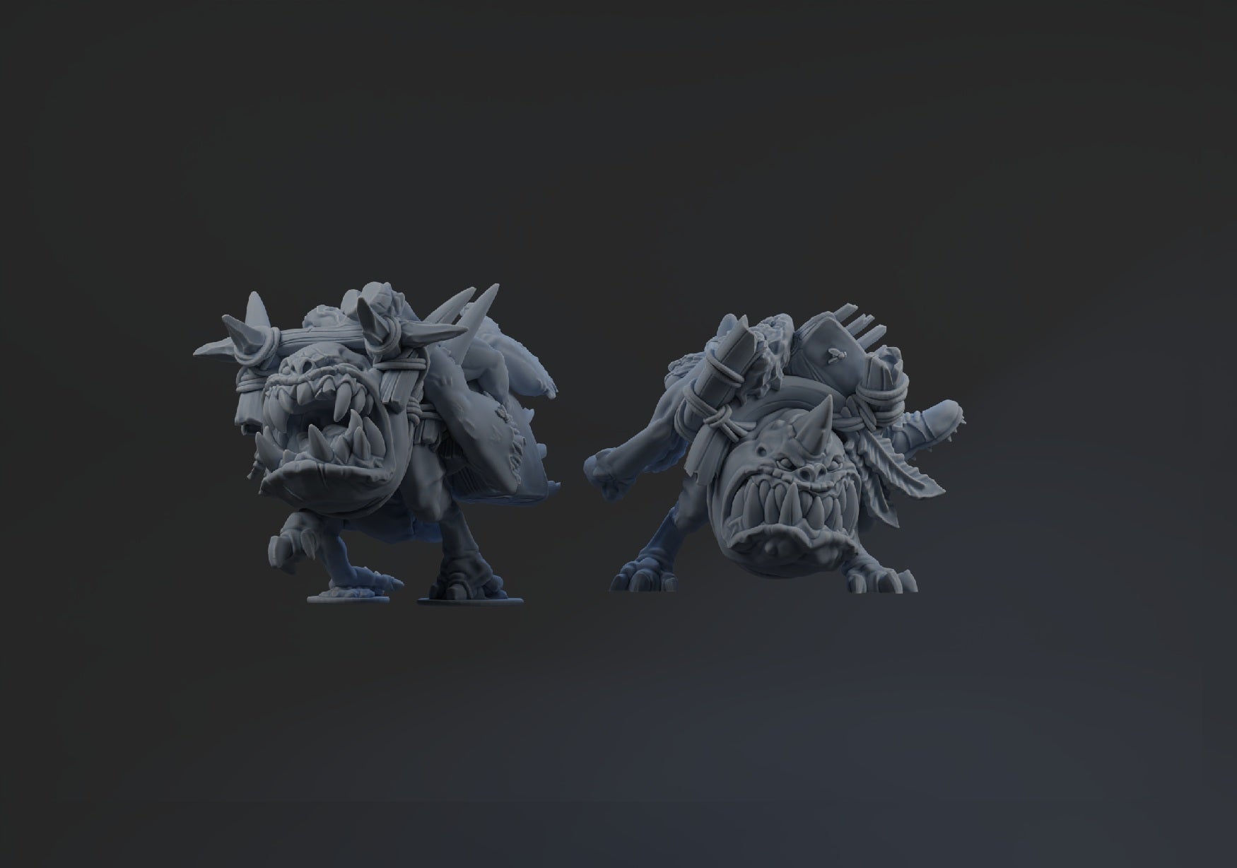 Wild Orc - Brutefun Miniatures - Fantasy Football Team
