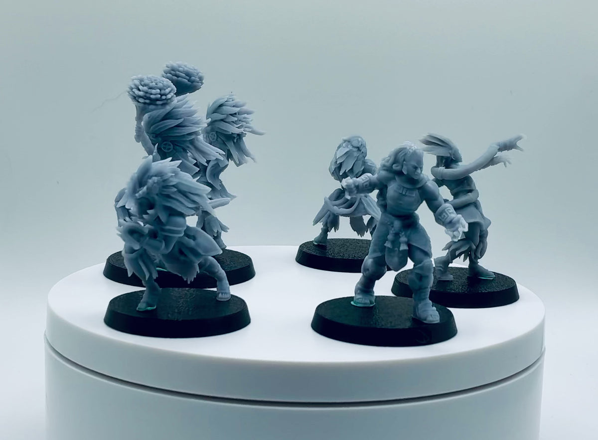 Huntresses Aztec - Amazon - Tabletop Wargaming Team - Ugni Miniatures - Resin Miniature