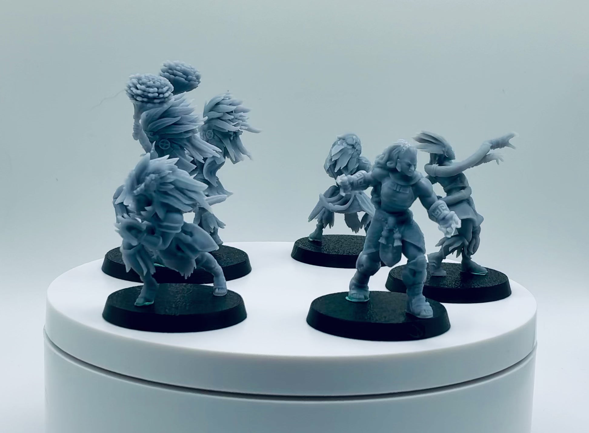 Huntresses Aztec - Fantasy Football - Ugni Miniatures - Resin Miniature