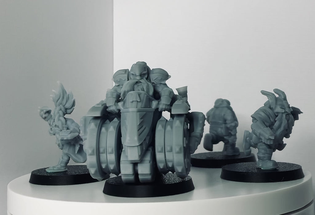 Dwarf Ironbolts Tabletop Wargaming Team - Realm of Paths - + Support Staff