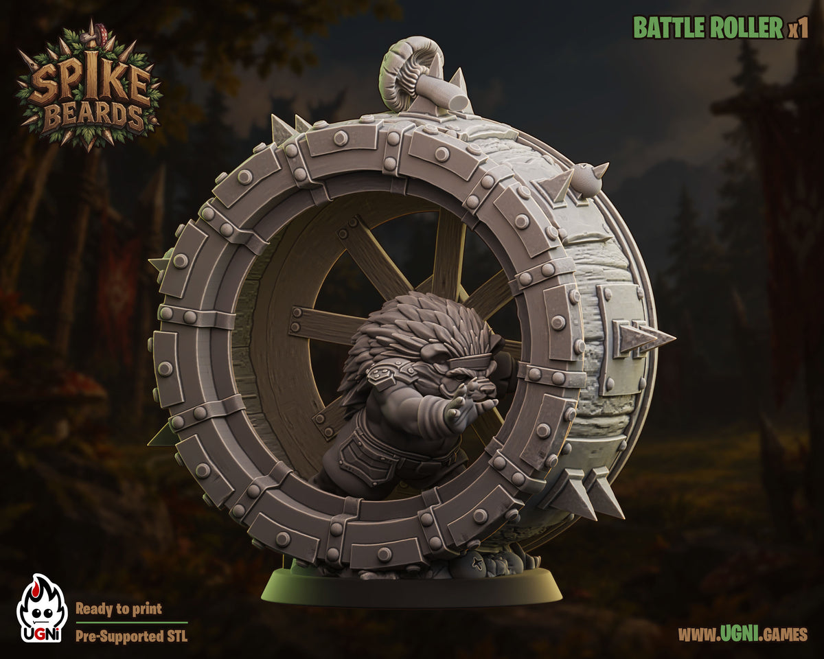 Spike Beards - Dwarven Team - Wargaming - Fantasy Football - By Ugni Miniatures