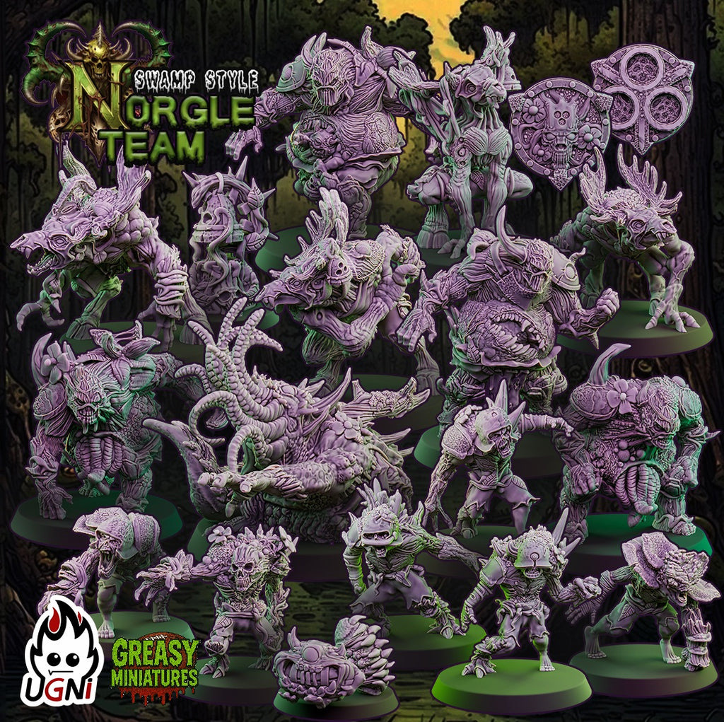 Rotten and Infected Team - Fantasy Football by Ugni Miniatures